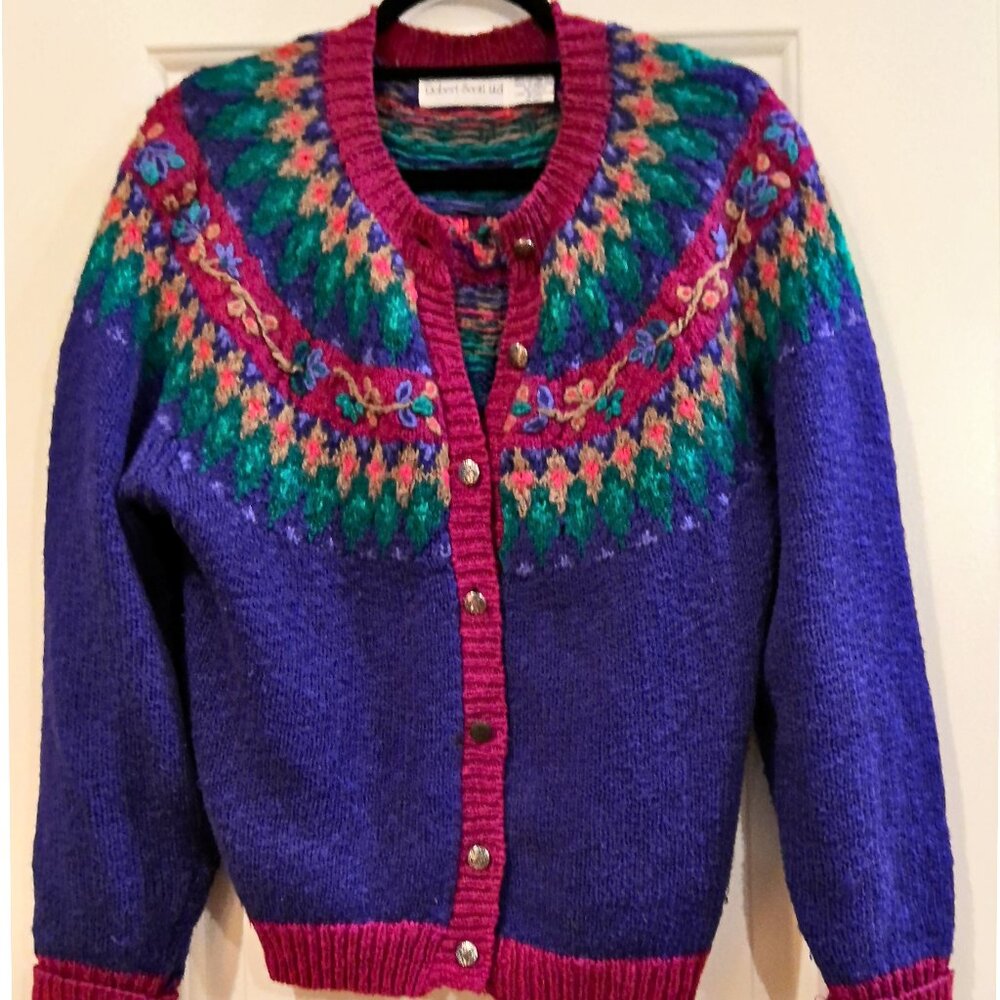 Cardigan Robert Scott Vintage Sweater
